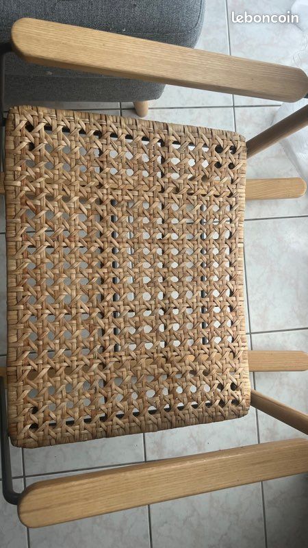 Fauteuil à bascule en rotin (image 3)