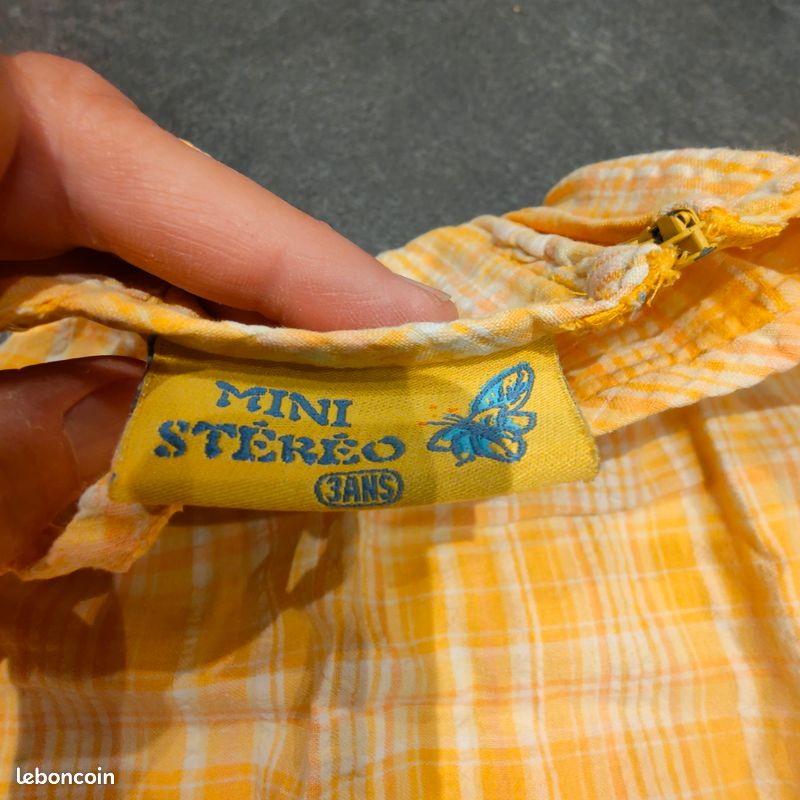 Robe jaune soleil. Marque mini stéréo (image 5)