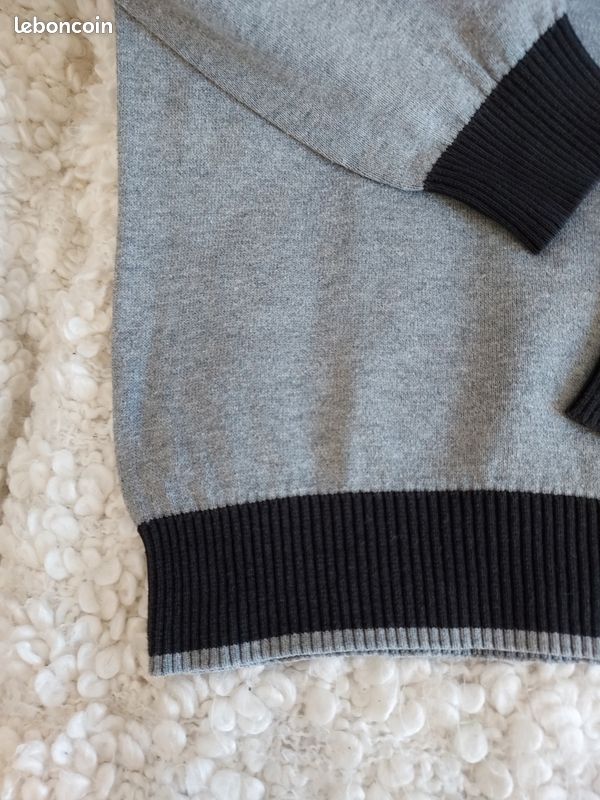 Petit pull Orchestra 10 ans 95 gris noir bleu (image 5)
