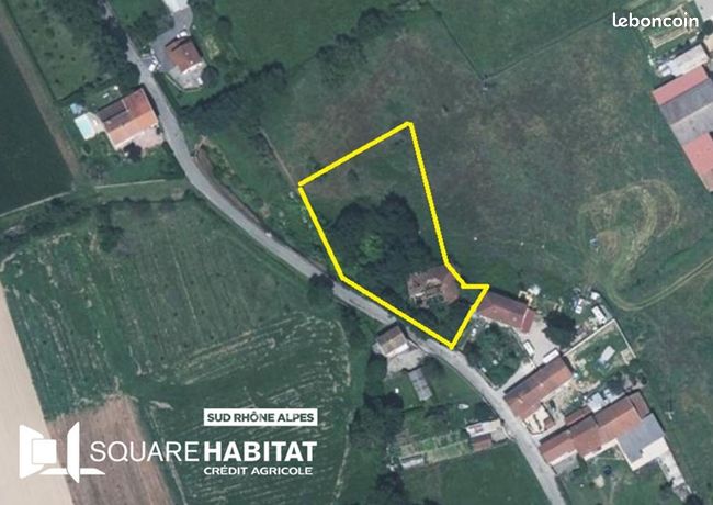 Terrain 1 359 m² Saint Simeon De Bressieux