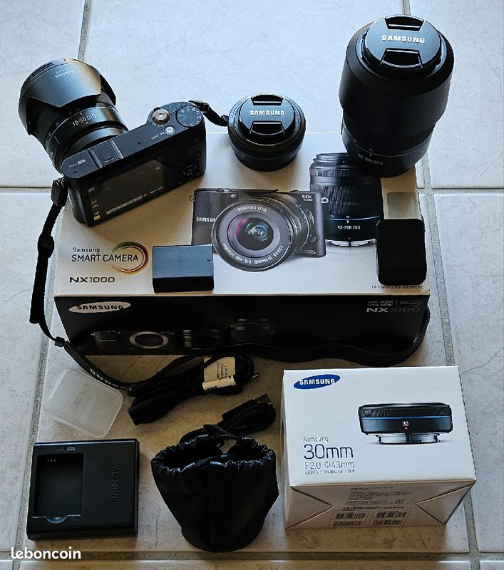 Appareil photo hybride Samsung NX1000 (image 3)