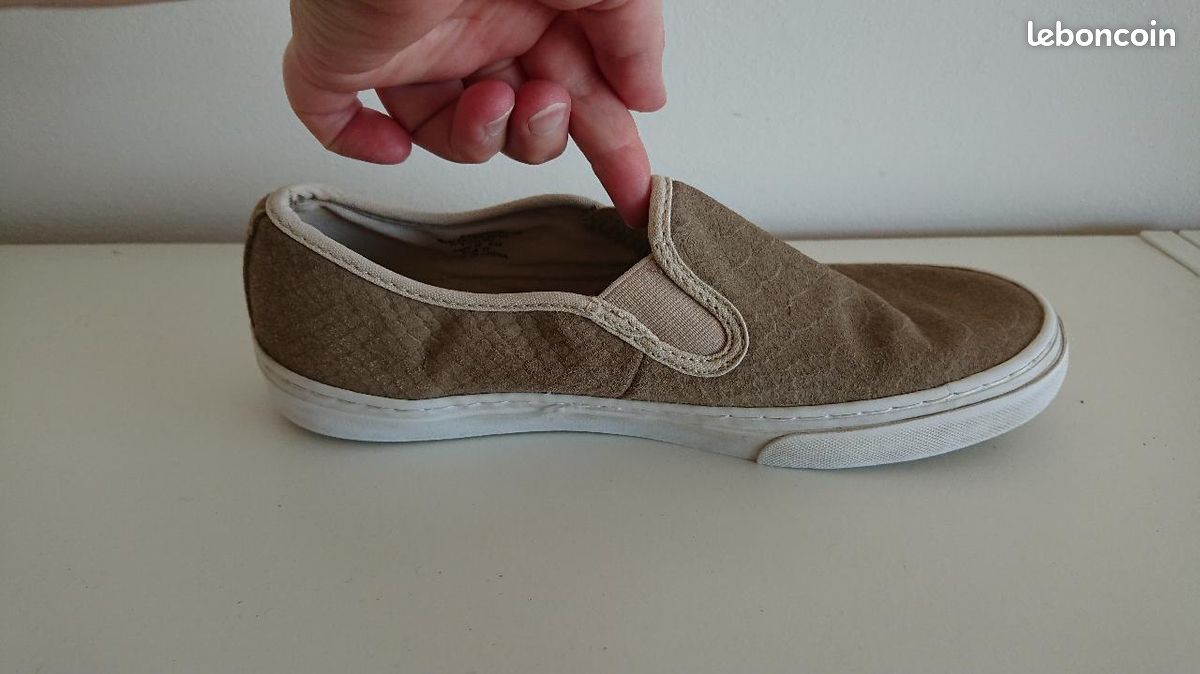 Paire de sneakers plates beige Gap pointure 39 - danayel (image 5)