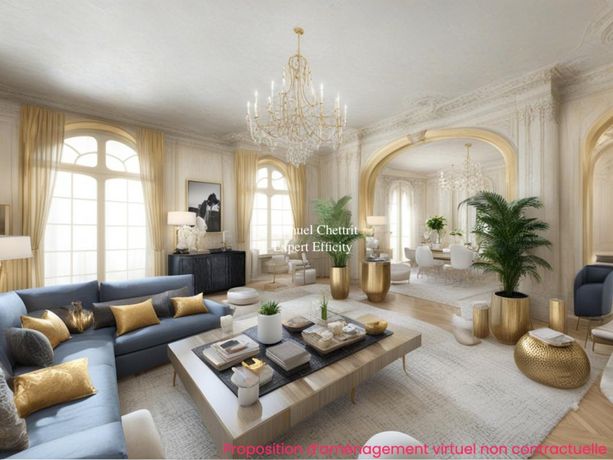Appartement a louer paris-8e-arrondissement - 5 pièce(s) - 170 m2 - Surfyn
