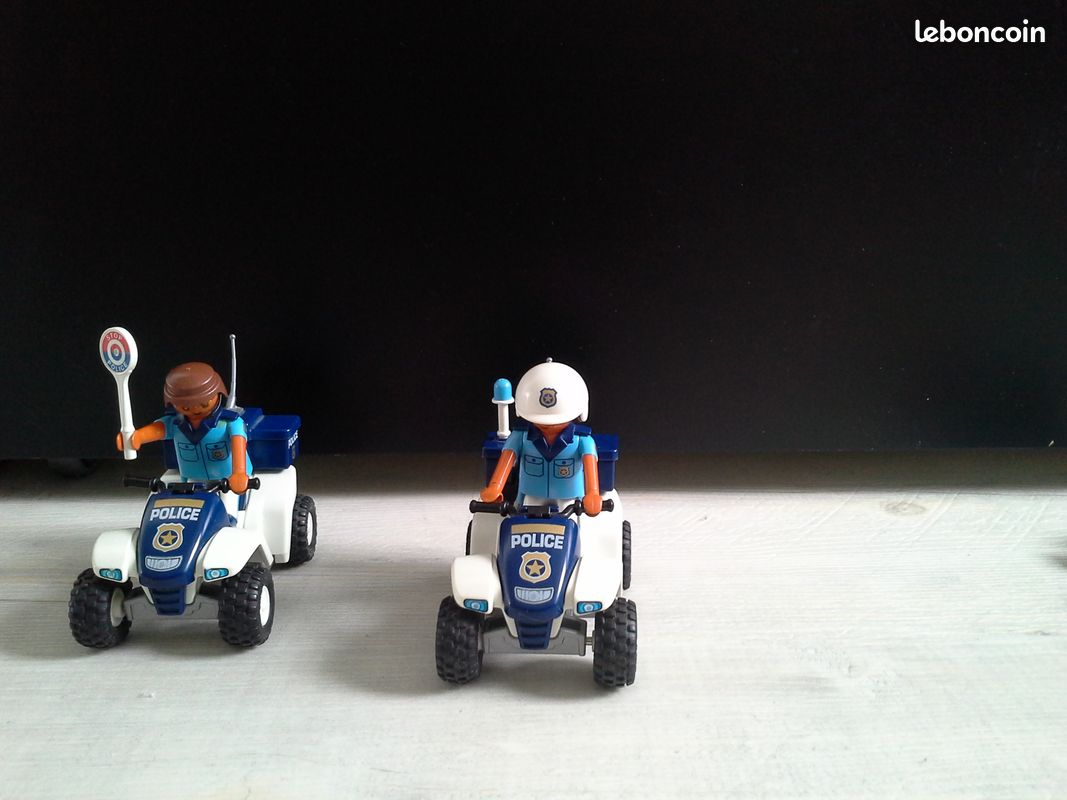 Playmobil 3655 quad police (image 2)