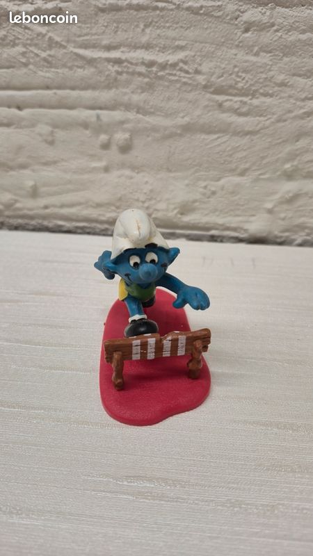 Figurine Schleich Schtroumpf Cochon Promo 20067 - Édition Peyo, Rarissime, Occasion