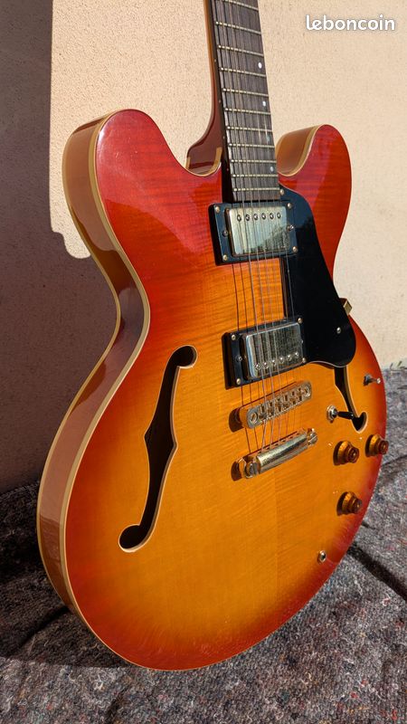 Vantage 635T | Demi-caisse type ES-335 | Sunburst vintage (image 1)