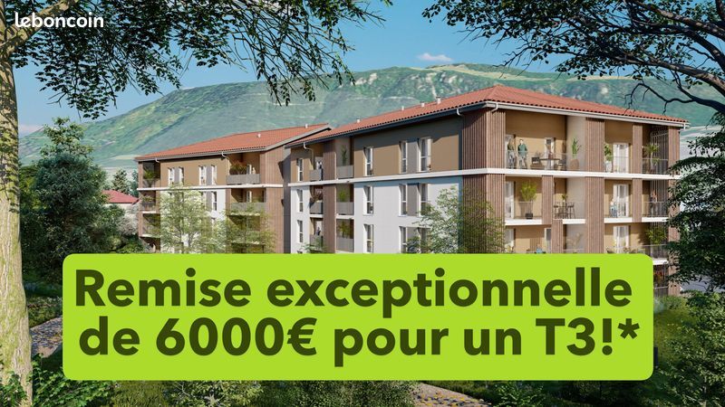 Appartement 3 pièces 68 m² · à Valserhône · 68 m² · 229 000 €