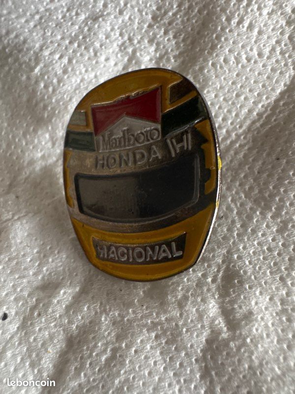 Helmet Ayrton Senna 1985 MBA-Sport 1:2 AS-HS-1985 - Modellini F1 Diecast