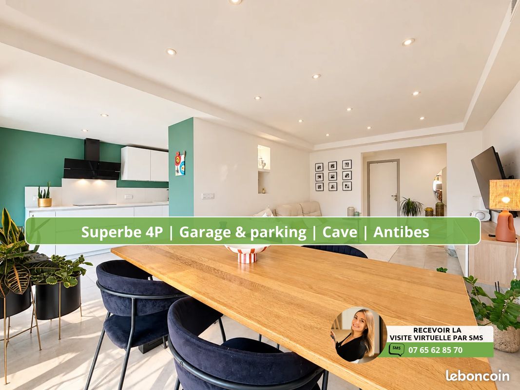 Appartement 4 pièces 81 m² · à Antibes · 81 m² · 429 900 €
