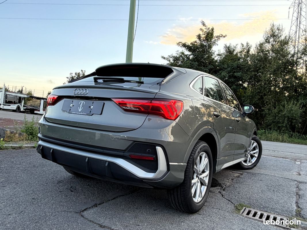 AUDI Q3 SPORTBACK 35 TFSI 150 ch S tronic 7 S line 1ère MAIN/CUIR/NAVI MMI/FULL LED/CAMERA/ACC/HISTORIQUE COMPLET/GAR (image 11)
