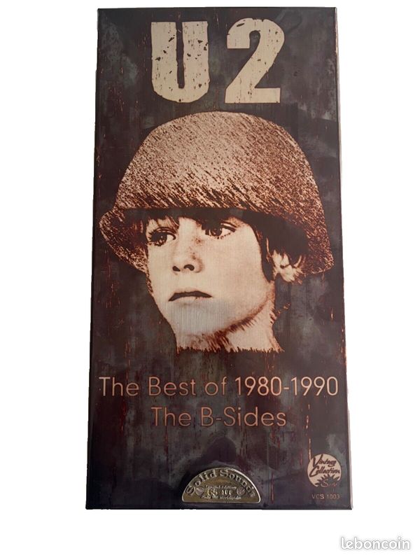 U2 - The Best Of 1980 / 1990 coffret en acier inoxydable limité à 100 exemplaires - Copie Nr 65 (image 1)