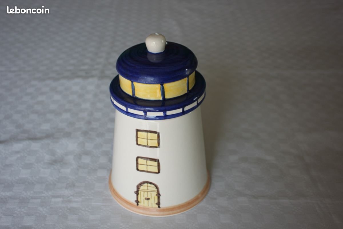 Grand pot alimentaire forme phare (image 1)