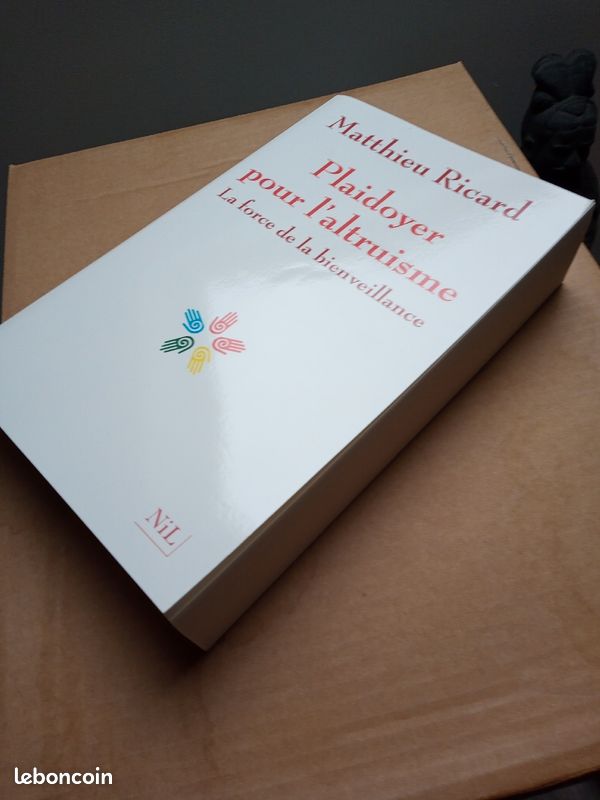 Matthieu Ricard - Plaidoyer pour l'altruisme - NiL - 9782841116232 - TBE (image 3)