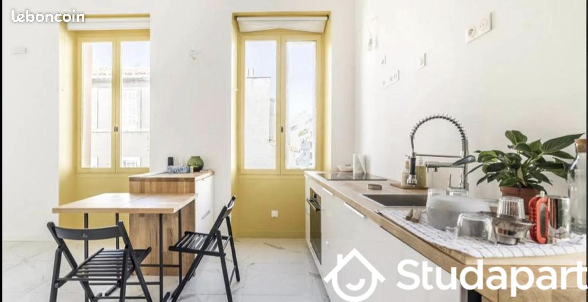 Appartement 3 pièces 56 m² · à Marseille · 56 m² · 1 500 €/mois