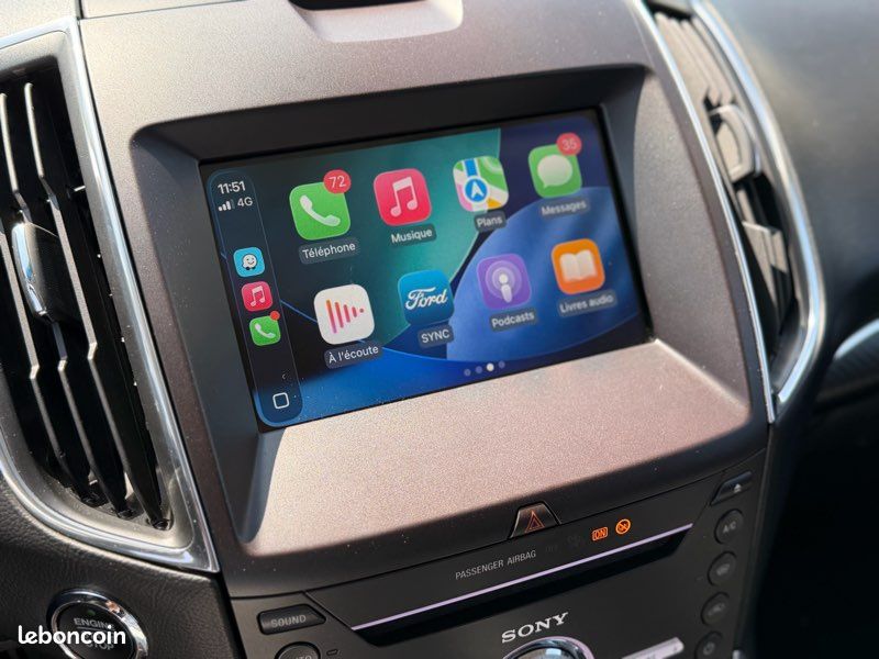 FORD Edge II 2.0 TDCI 4X4 Powershift 210 cv ST Line CARPLAY/CAMERA/MAINS LIBRES/XENON (image 5)