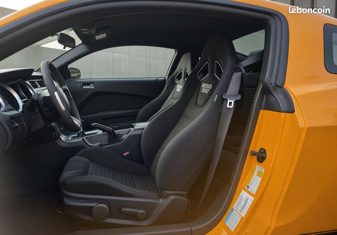 FORD MUSTANG BOSS 302 School Yellow – 2013 – 28 000 km – 44400 TTC (image 10)