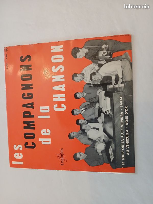 Disque 45 tours Les Compagnons de la Chanson (image 1)