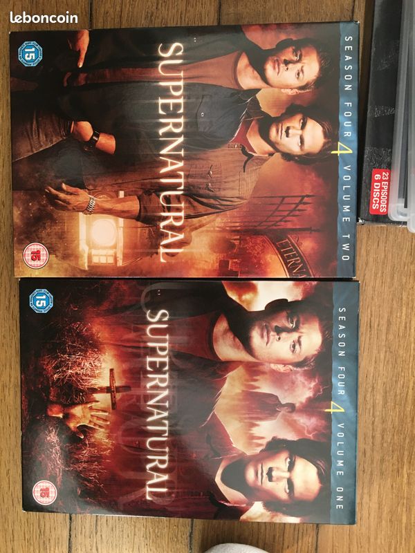Supernatural saisons 1, 3, 4, 5, 6, 7, 8, 9 (image 1)