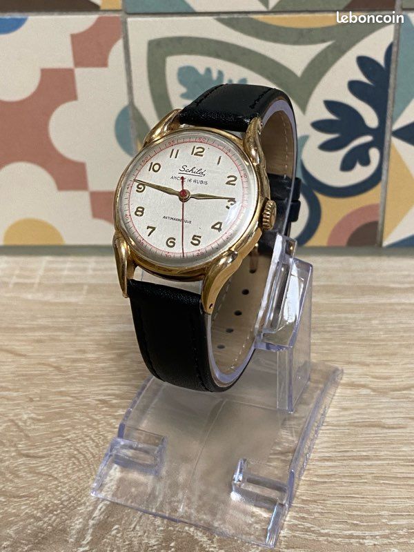 Montre Mécanique Vintage Verbel Pour Homme - État Original - Non Testée