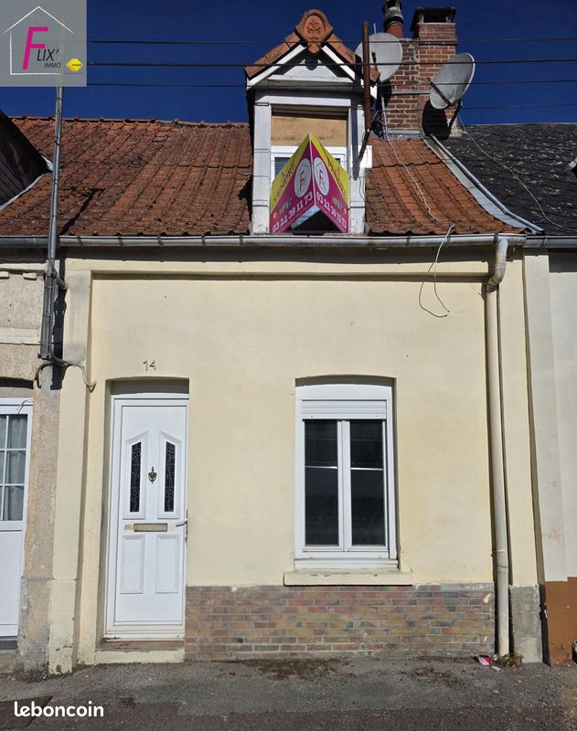 Maison 3 pièces 50 m² · à Flixecourt · 50 m² · 56 000 €
