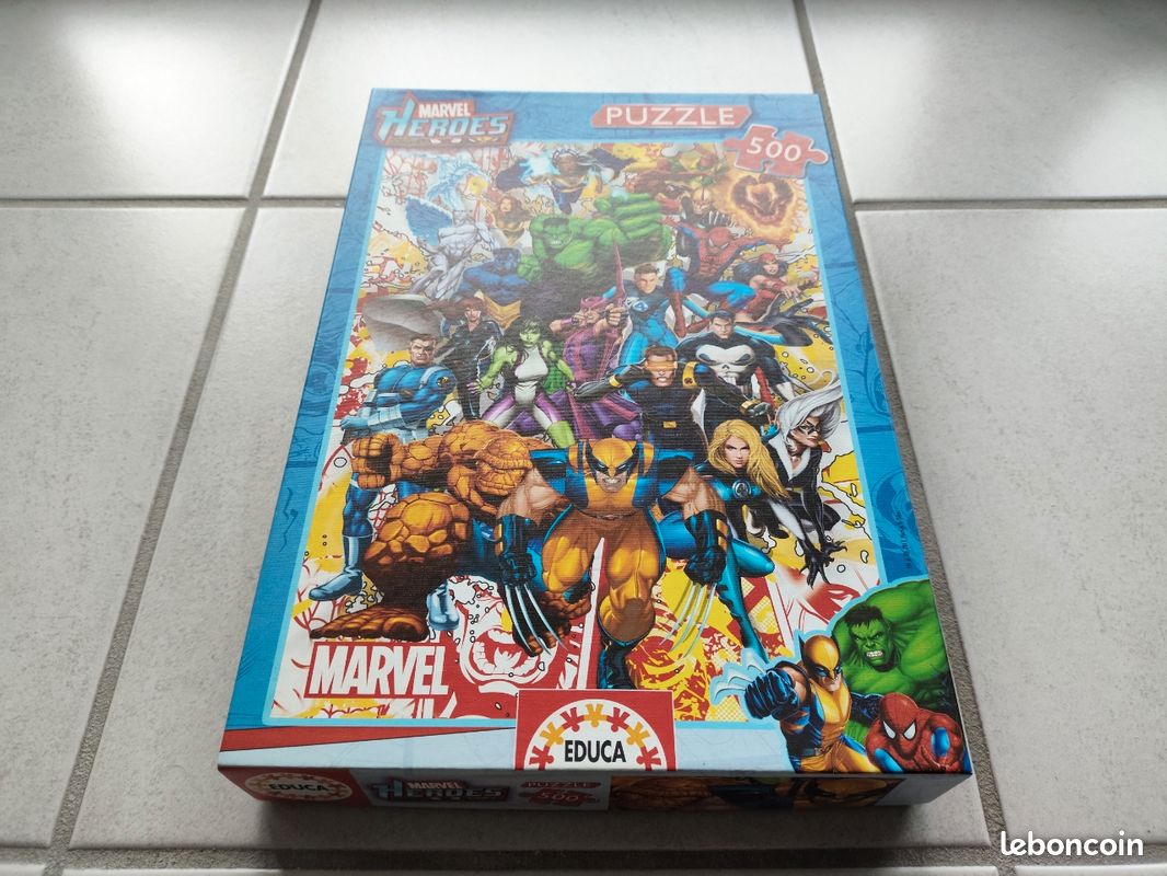 Puzzle Marvel Heroes 500 pièces EDUCA (image 4)