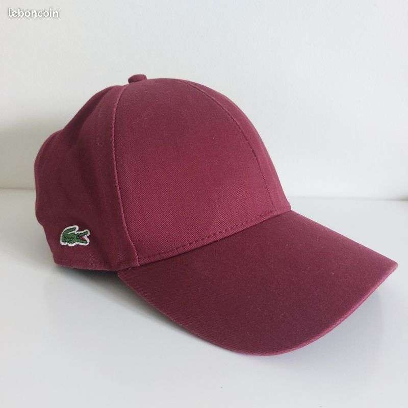 Casquette Lacoste Rose Rouge Cap Lacoste Pink Size M International