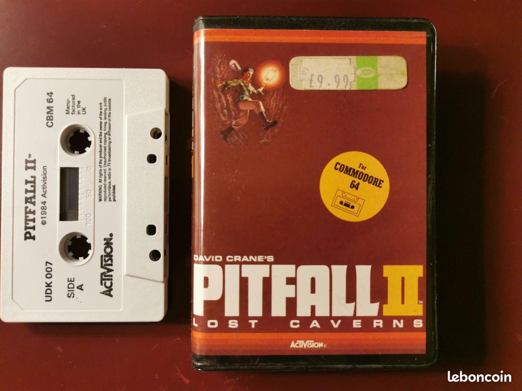 Jeu Sanxion Sur Commodore 64 – Cassette Avec Boîte Et Notice – Très Bon état