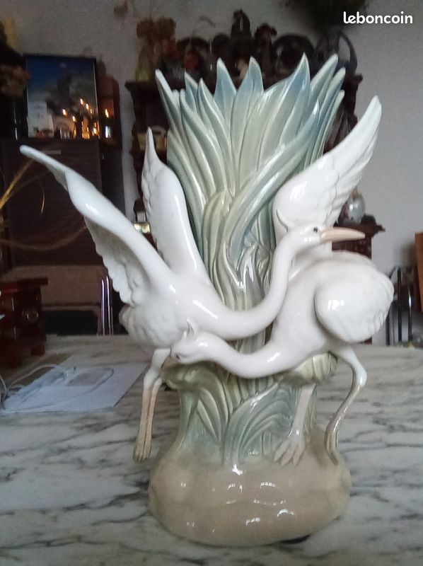 Vase aux hérons en porcelaine de Miquel REQUENA (image 1)