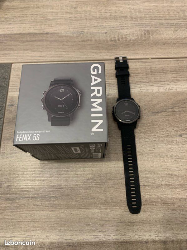 Montre Connectée Garmin Fenix 5S 42 Mm Avec Verre Saphir - Version Bulk Packaging