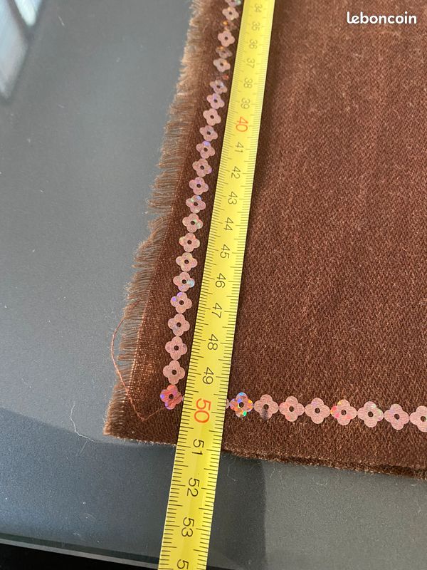 Écharpe - étole mélange coton et laine (image 4)