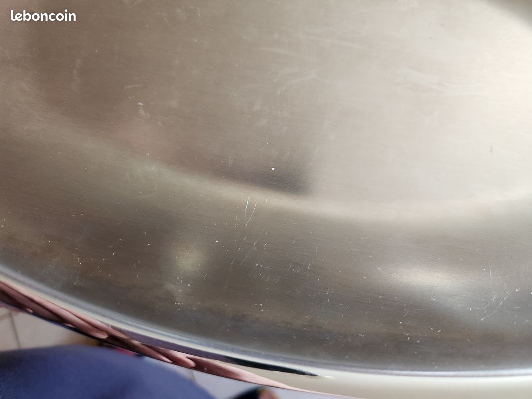 3 plats inox Guy Degrenne ovales pointus (image 7)
