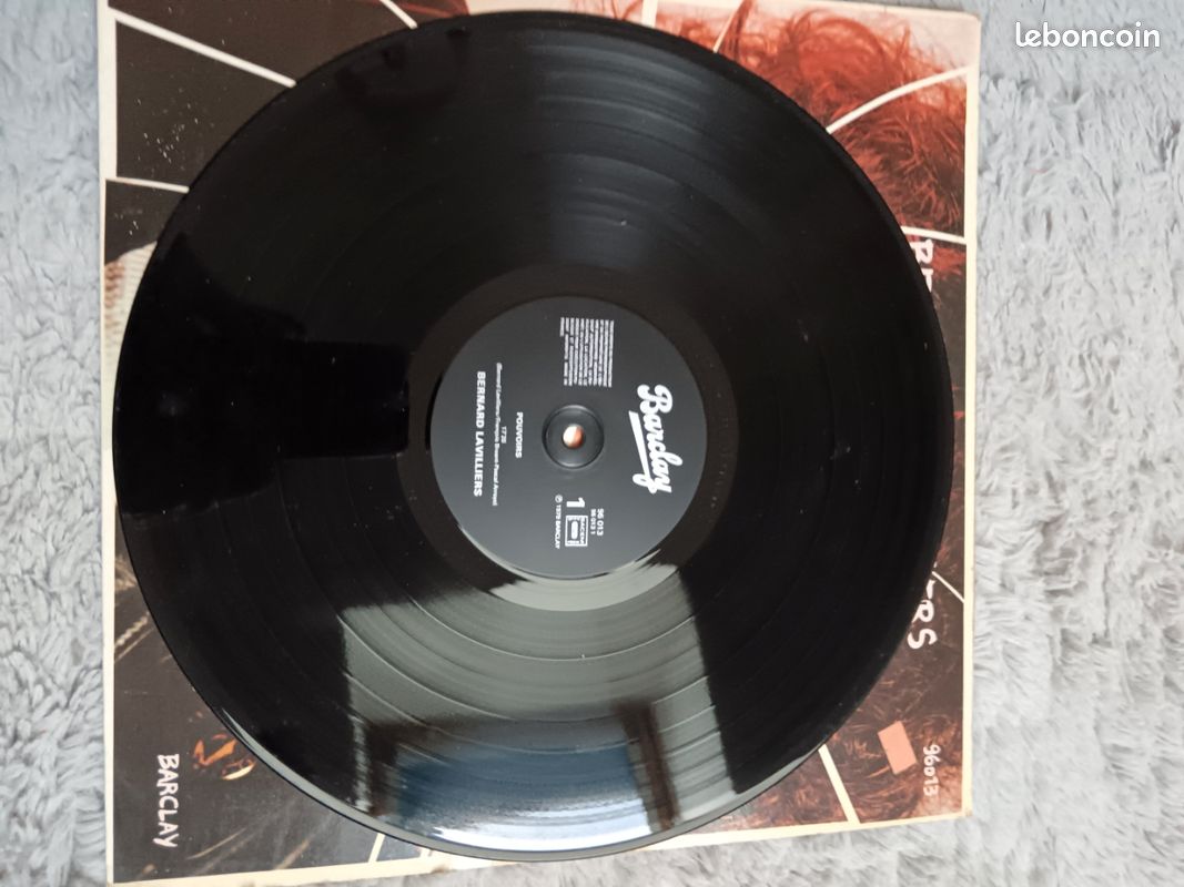 Bernard Lavilliers pouvoirs vinyl 33t (image 3)