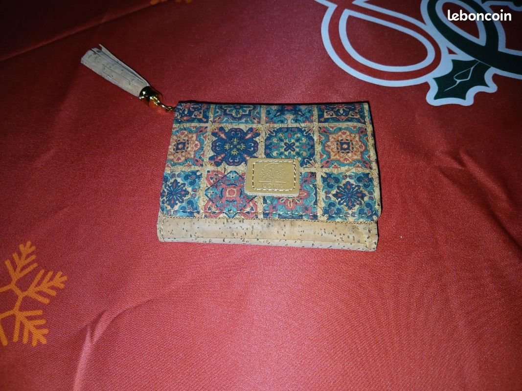 Porte feuille en liege naturel (image 1)