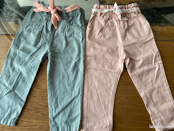 Pantalon polaire fille 3 ans - Tissaia - 24 mois