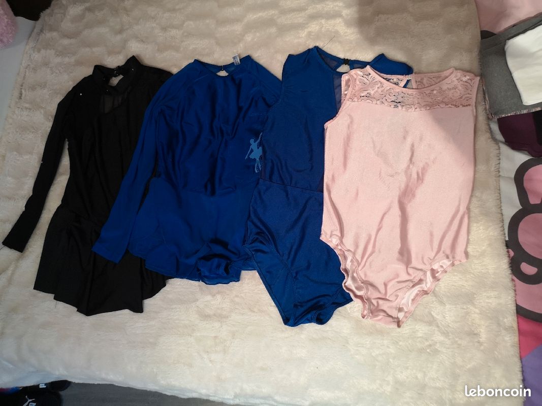 Lot de 4 justocorps fille 8 ans (image 1)