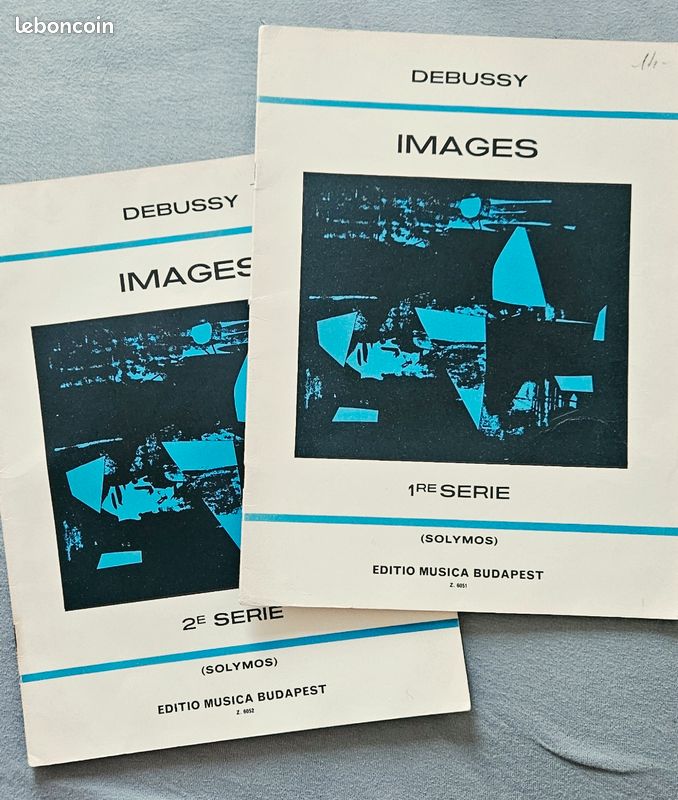 Partition piano Debussy Images (image 1)