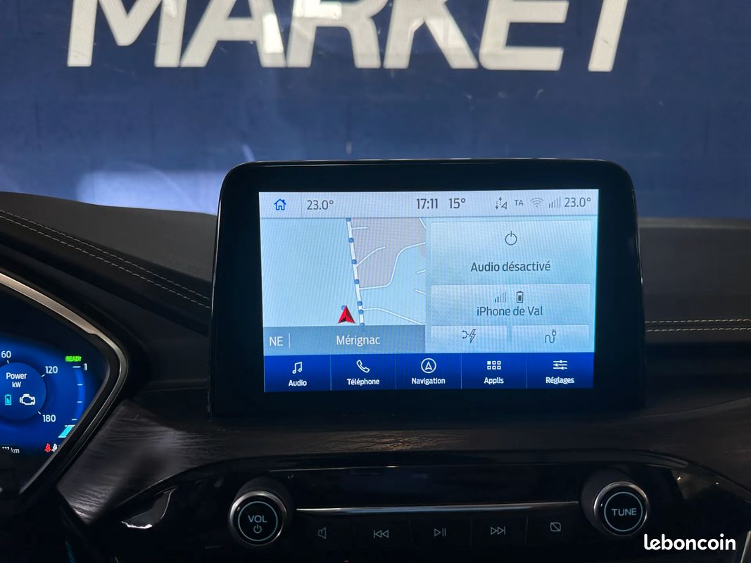 Ford kuga vignale 2.5i duratec 225 ch hybride rechargeable phev 2021 (image 11)