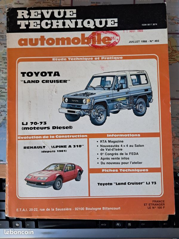 Rta toyota land cruiser lj 70 73 (image 1)