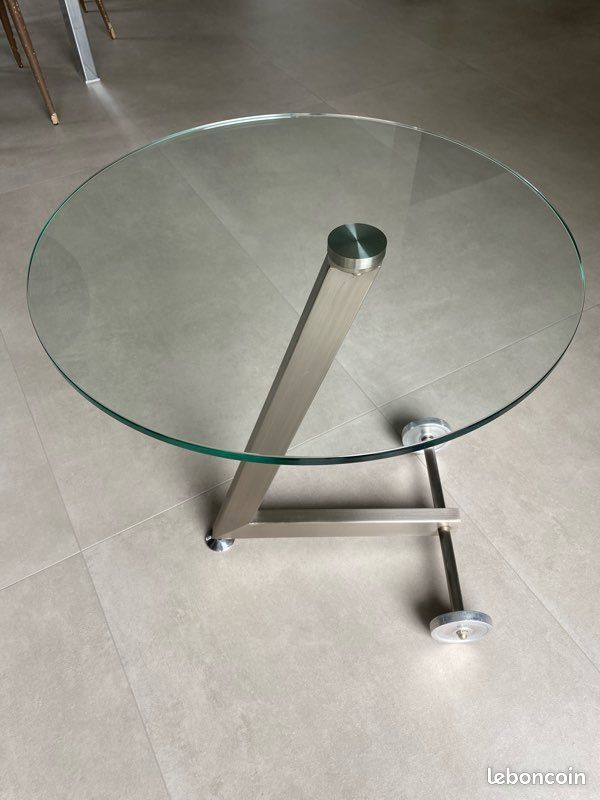 Guéridon en verre (image 2)