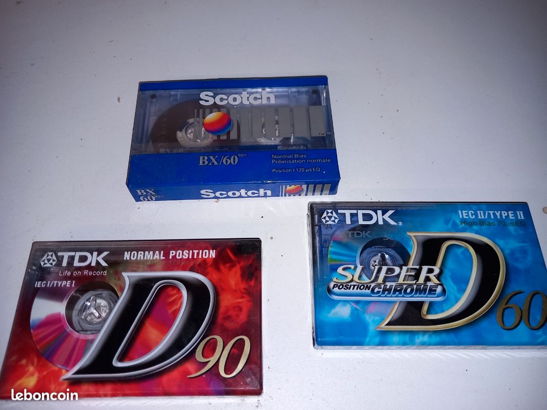 Cassettes audio NEUVES (image 1)