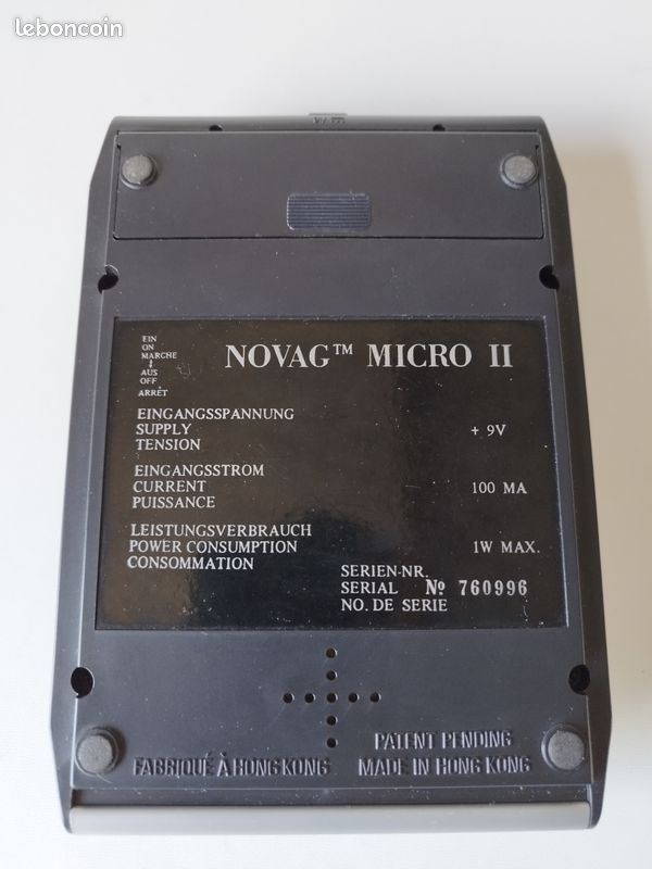 Jeu d'échecs électronique NOVAG (OCTO) – World Electronic Chess