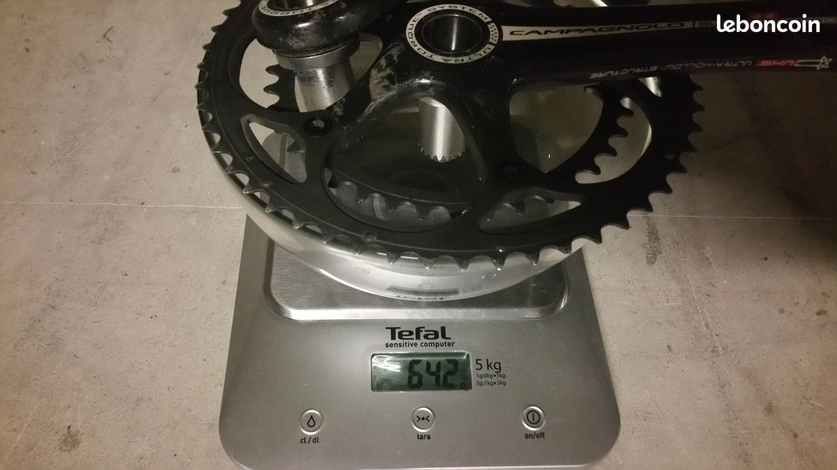 Pédalier Campagnolo Record 172.5mm – Aluminium, Vélo Route/course – Occasion Italie