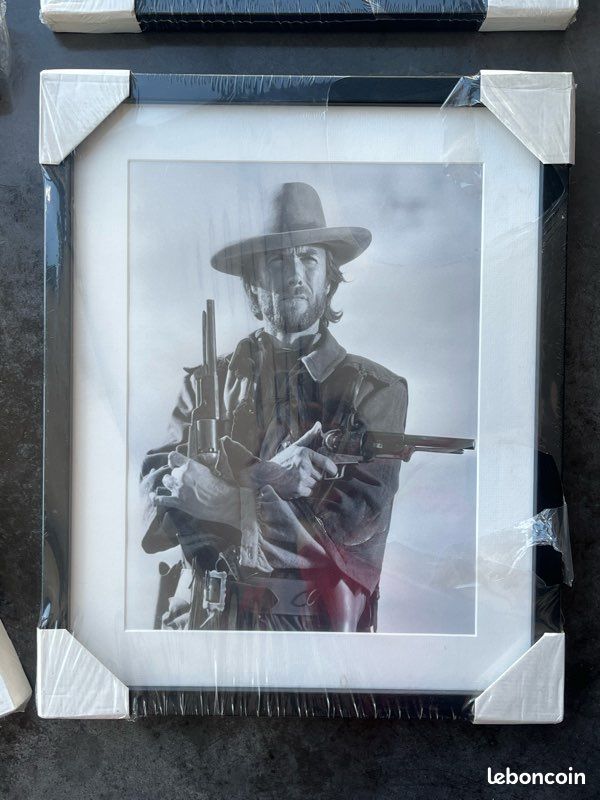 Tableau portrait Scarface en toile intissée vertical