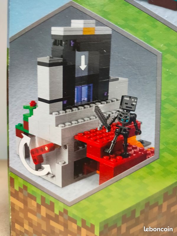 REMISE sur NEUF SCELLÉ - Lego Minecraft - 21172 - Le portail en ruine (image 10)