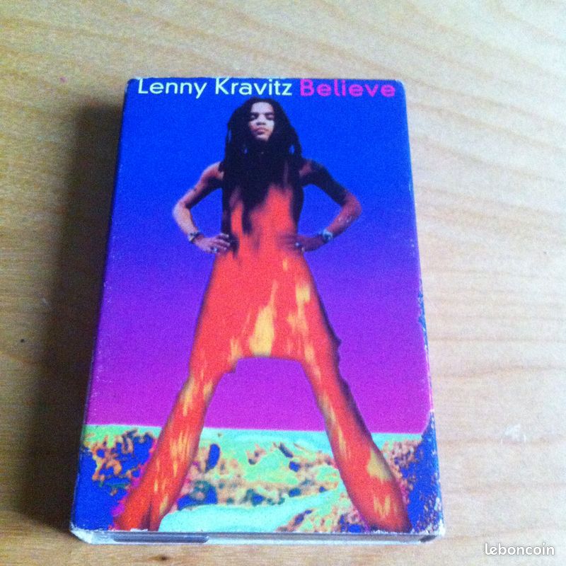 K7 audio 2 titres believe de lenny kravitz (image 1)
