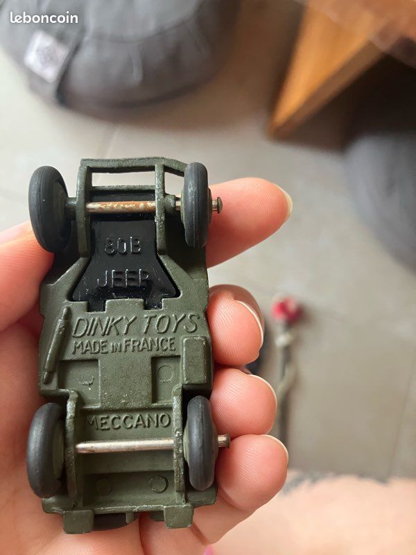 Dinky Toys Jeep Willys 80 B – Meccano, Miniature Vintage