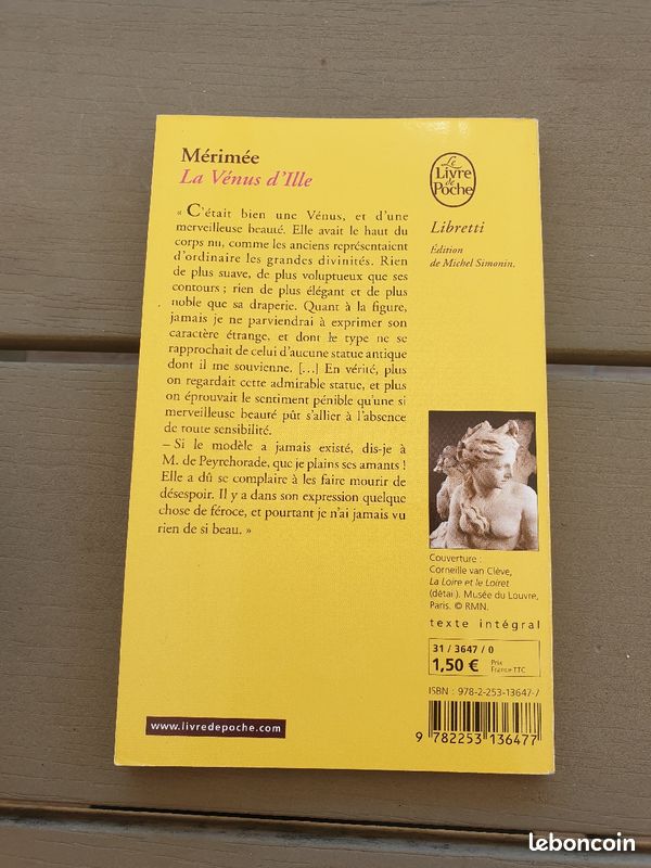 La Vénus d'Ille MERIMEE (image 2)