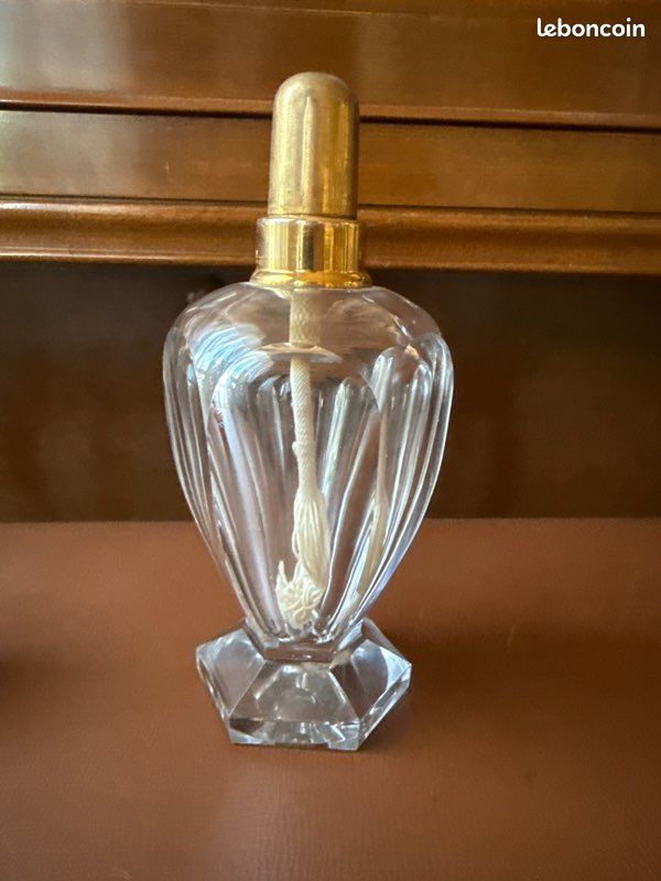 Lampe Berger Baccarat à pans coupés XXe