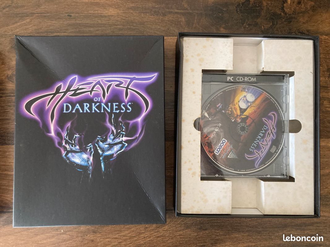 Heart of Darkness PC jeu et boite - Jeux vidéo