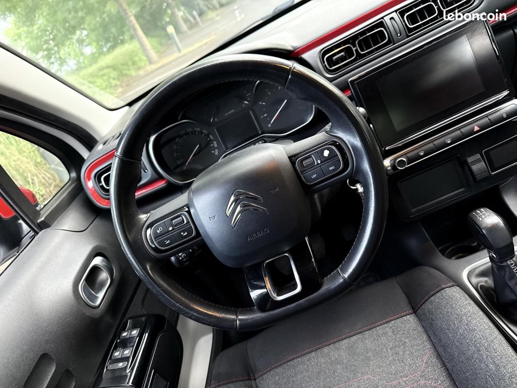 Citroën C3 III 1.2 VTi 12V 82 cv White&Red Color*Crit'Air 1*Ct Kit Distribution Entretien Complet... (image 23)